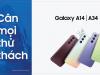  Samsung ra mắt thế hệ Galaxy A54 5G, A34 5G và A14 LTE mới: Trải nghiệm vượt trội, cân mọi thử thách