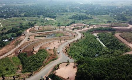 Tiến độ vượt trội của dự án nghỉ dưỡng ven đô đầu tiên tại Hòa Bình
