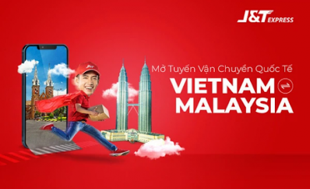 J&T Express mở rộng thêm nhiều tuyến quốc tế