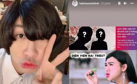 Rộ tin diễn viên H.T và ca sĩ hạng A đã có con đầu lòng 2 tháng tuổi, cư dân mạng vội vã réo tên Hải Triều
