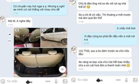 Thanh niên bức xúc vì cho anh họ bên vợ mượn ô tô nhưng không giữ gìn, nhắc nhở lại bị up status 'nói kháy'