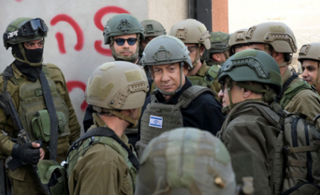 Ông Netanyahu thăm Gaza, cam kết “chiến tranh trường kỳ” với Hamas